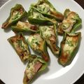 なつっこりー's cooksnap of when they made ピーマンのピザ風おつまみ.