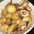クックLYYTIX☆'s cooksnap of when they made ☆イカとじゃがいもの煮物(中華味).