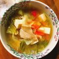 ♡pana♡'s cooksnap of when they made トマトとキャベツのお味噌汁.