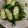 みゆwaco 's cooksnap of when they made きゅうりの辛子漬け.
