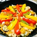 ainuinu's cooksnap of when they made フライパンで簡単美味しい☆パエリア.
