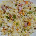 ジョングレ's cooksnap of when they made ランチに☆冷蔵庫にある物でチャーハン★.