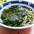 旦那は皿洗い's cooksnap of when they made しらすとわかめの春雨スープ.