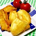 にきけん's cooksnap of when they made 母の味シンプル♡じゃがいもの天ぷら✴︎.
