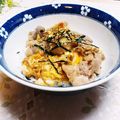 旦那は皿洗い's cooksnap of when they made フライパンで✿親子丼♪.