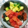 のり子のおかず♪'s cooksnap of when they made マグロの漬け丼.