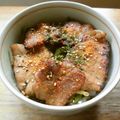 花時計咲いた's cooksnap of when they made 本家帯広の炭火焼き豚丼.
