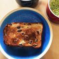 四谷わかば's cooksnap of when they made ＨＢブルーベリーヨーグルト食パン.