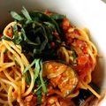 kiyoねぇ's cooksnap of when they made ナスとツナのトマトパスタ☆.