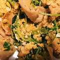 みきてぃぬん's cooksnap of when they made 簡単！クセがない！豆苗と豚のオイマヨ炒め.