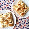 ふたごゆき's cooksnap of when they made マシュマロチョコバナナ✿トースト.