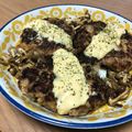 タクミスキー's cooksnap of when they made ハンバーグソース ガーリックマヨ醤油.