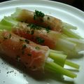 rriioo's cooksnap of when they made セロリと生ハムで♡簡単オードブル.
