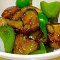 はずかしむでぃん's cooksnap of when they made 簡単！揚げ茄子とピーマンの生姜醤油和え.