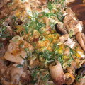 １日１モフ's cooksnap of when they made 絹さやとちくわの卵とじ.