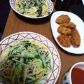 piro0707's cooksnap of when they made 簡単パスタ★ツナと水菜のペペロンチーノ.