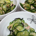 ももんがパンダ's cooksnap of when they made 簡単♡うまうま♡きゅうりのツナ塩昆布和え.