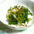 yummyx2's cooksnap of when they made セリと長芋の和え物.
