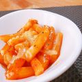 hapyriva's cooksnap of when they made 【『とろけるチーズ』トッポキ】の作り方.