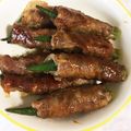 yuan♡'s cooksnap of when they made オクラの豚肉巻き.