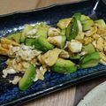 ♡Catherine's cooksnap of when they made アボカド卵炒め.