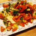 okashilove's cooksnap of when they made カジキマグロ夏野菜ソース.