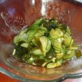 クックVOY1Q3☆'s cooksnap of when they made きゅうりとワカメとしょうがの酢の物.