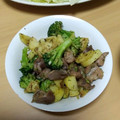 いーのいーの's cooksnap of when they made 簡単＊砂肝とじゃがいものレモンソルト炒め.