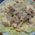 Suzuchang's cooksnap of when they made 鶏もも肉の塩焼き☆アボカドタルタルソース.