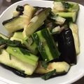 未依3's cooksnap of when they made 時短！やみつきキュウリとナスの浅漬け.