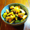 nemuchan's cooksnap of when they made 簡単☆胸肉とナスの生海苔炒め.