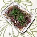 クック5061GG☆'s cooksnap of when they made おうち居酒屋♡牛肉のたたき.