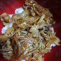 梅干子's cooksnap of when they made ランチに♪焼き肉丼.