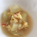ポメちょん's cooksnap of when they made 『冬瓜♪・カニかま・卵』で煮物♪.
