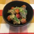 クックEV75VQ☆'s cooksnap of when they made オクラとミニトマトの胡麻和え.