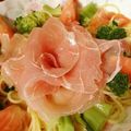 青海イチ's cooksnap of when they made 簡単だけどガツンな冷製パスタ.