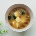 meple☆'s cooksnap of when they made 朝食にも♪なめこと豆腐 ワカメのお味噌汁.