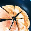 あるふぉー's cooksnap of when they made 簡単！昔ながらのホットケーキ HM不使用.