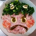 れいこうじ's cooksnap of when they made 節分に鬼さん☆ネギトロ丼.
