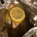 ROXY88's cooksnap of when they made 鮭のアヒージョ風ホイル焼き.