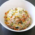 なっつなおこ's cooksnap of when they made 失敗しない簡単パラパラ炒飯.