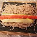 クック94XYOX☆'s cooksnap of when they made おつまみにも☆おもてなしにも☆蕎麦寿司.