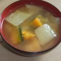 きらり流れ星's cooksnap of when they made かぼちゃの味噌汁.