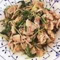 0310maru's cooksnap of when they made 豚肉と水菜の煮物.