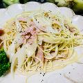 けい☆☆☆'s cooksnap of when they made カロリー控えめ♪牛乳でクリームパスタ♡.