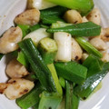 mojo_'s cooksnap of when they made 鶏三角と白ネギとオクラのスパイシー塩炒り.