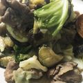 シバイヌりゅう's cooksnap of when they made 豚肉と茄子とキャベツの味ポン炒め.