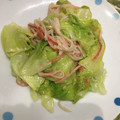 遥翔ﾏﾏ's cooksnap of when they made レタスとカニカマのマヨネーズ炒め.