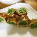 低カロ探検隊's cooksnap of when they made 簡単！豆苗のチーズ肉巻きイタリアン.