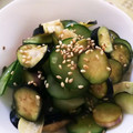 ユーロン's cooksnap of when they made なすときゅうりのごま油和え.